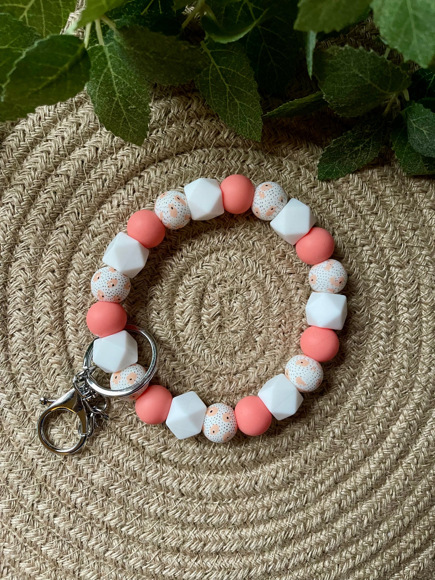 Poppy Floral Wristlet