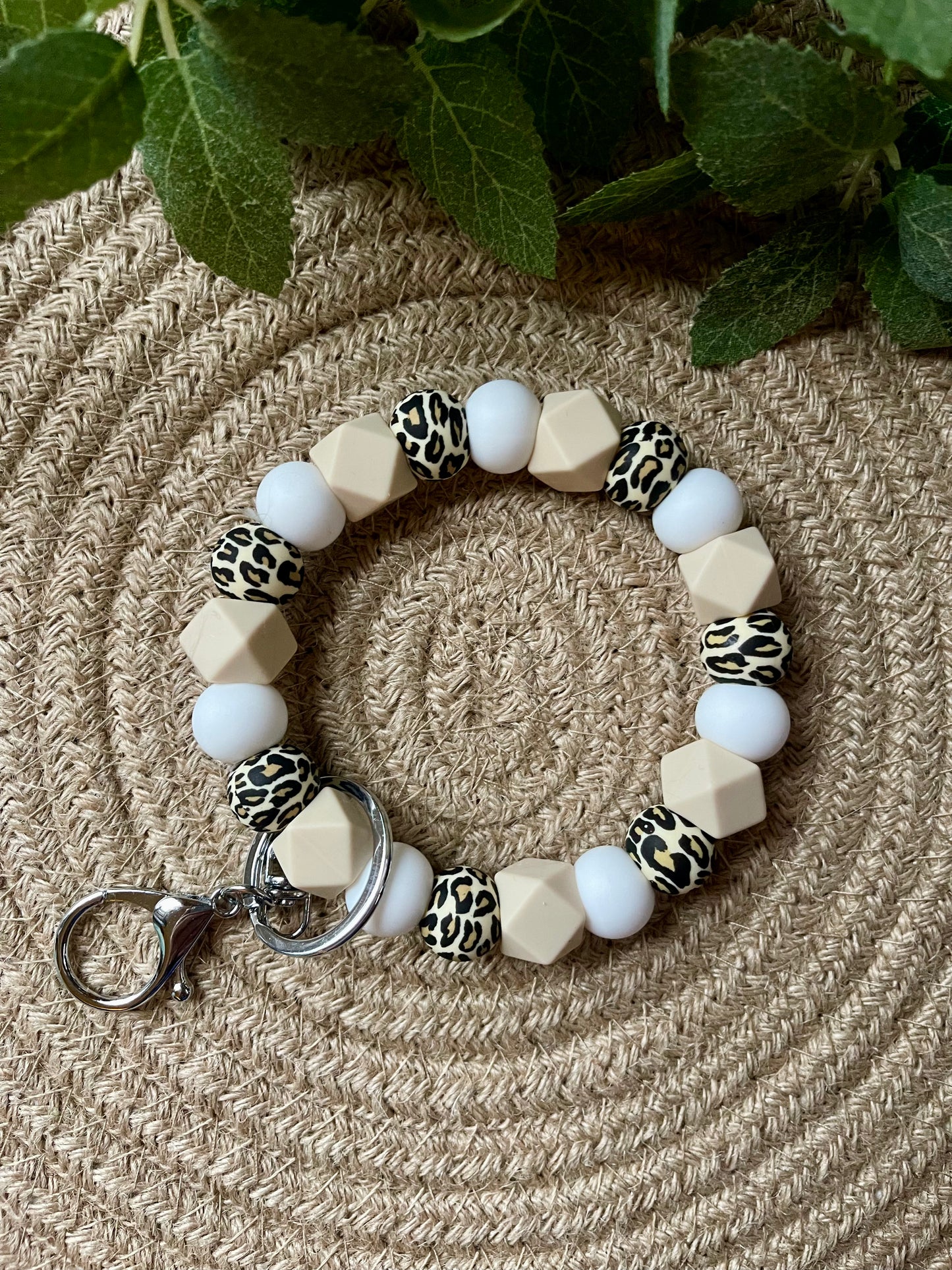 Leopard Wristlet