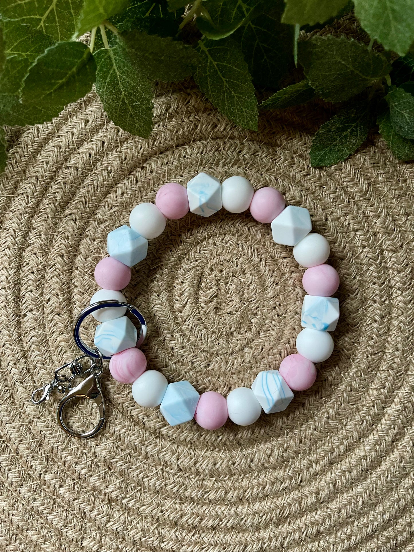 Cotton Candy Wristlet